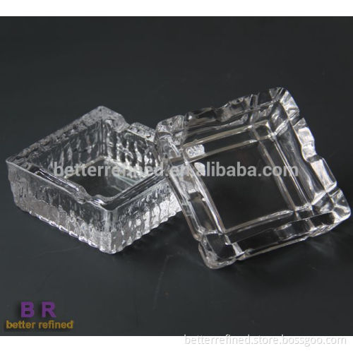 Portable Type Glass Material glass ashtray